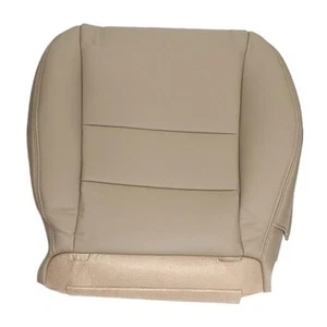 Tan Driver Side Bottom Leather Seat Cover Replacement Compatible with Honda - Picture 1 of 8
