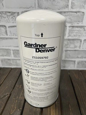 Для компрессора Gardner Denver сепаратор воздуха/масла ZS1059792 деталь ESM VS 15-22 - Изображение 1 из 4
