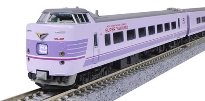 KATO N Gauge 381 Series Super Yakumo 4-Car Set 10-1937 Model Train - image 1 of 4