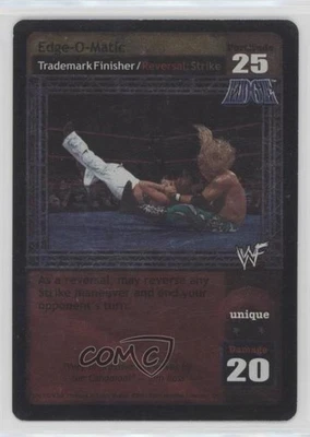 2002 WWE Raw Deal Trading Card Game Expansion 3: Backlash Edge-O-Matic #104V3.0 - Image 1 of 2