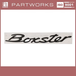 Schriftzug ORIGINAL PORSCHE 986 Boxster RALLYESCHWARZ - Bild 1 von 7