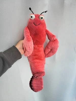 JELLYCAT MEDIUM LARRY LOBSTER. RETIRED. IN LOVELY CONDITION. BUM TAGS ONLY. - Image 1 of 4