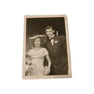 Antique RPPC Real Photo Postcard Wedding  - Picture 1 of 2
