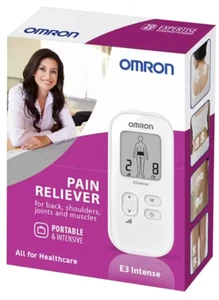 Omron E3 Cuscinetti Antidolorifici TENS Portatile Intenso Lunga Durata - Foto 1 di 5