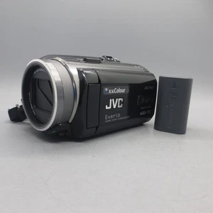 JVC Everio GZ-HD40AA Handheld High Definition HDD Camcorder Black Tested - Picture 1 of 8