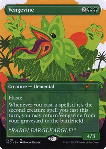 Vengevine (Secret Lair) FOIL Promo PLD Creature Mythic Rare MAGIC CARD ABUGames - Picture 1 of 1
