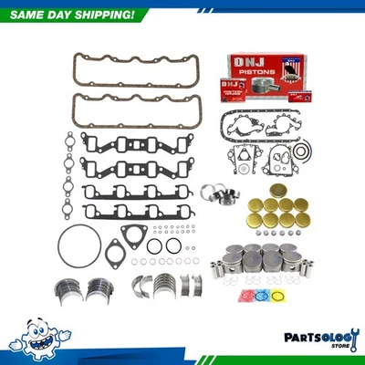DNJ EK3195 Engine Rebuild Kit For 92-04 Chevrolet Blazer 6.5L V8 OHV 16v - Image 1 of 4