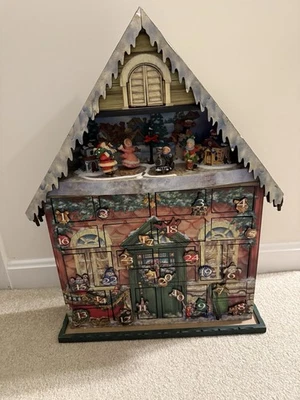 Calendario de Adviento de Navidad animado musical vintage *no funciona* Foto 1 de 4