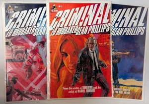 Criminal #1, 2 & 3 (Marvel Icon, 2006) - Bild 1 von 7