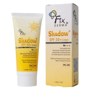 FIXDERMA Shadow Sunscreen SPF 50+ Cream For Dry Skin, PA+++ Protection, Broad Sp - Foto 1 di 7