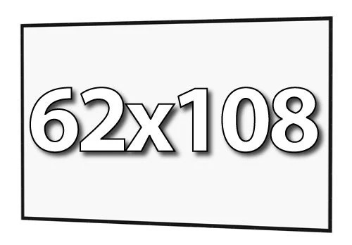 DA-LITE 90805 - FAST-FOLD DELUXE 62x108 SUPERFICIE DE REPUESTO - DA-TEX PROJ trasero Foto 1 de 4