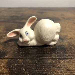Vintage ceramic rabbit with date Of 1988 Small Hand painted (Cute Face ) - Picture 1 of 9