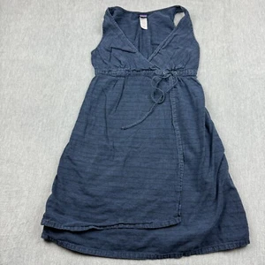 Patagonia Dress Womens 4 Blue Island Hemp Crossover Organic Cotton Light 58980 - Picture 1 of 9