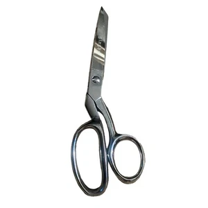 Gingher Designer Series 8” Dressmakers Shears Scissor Sewing Crafts Angle Chrome - Picture 1 of 8
