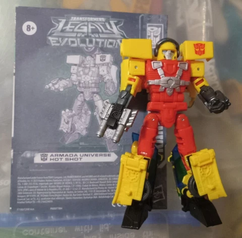 Transformers Legacy Evolution Deluxe Hot Shot Cover