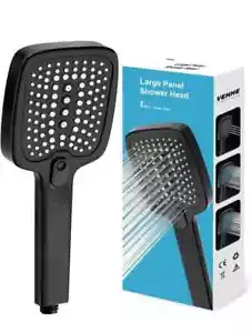 Soffione Doccia Alta Pressione, VEHHE con 3 Modalità, Soffione Doccia Elettrico. Autopulente - Foto 1 di 12