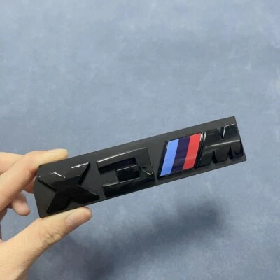 Estilo negro brillante apto para parrilla delantera X3M letra X3M X3 cuerpo y estilo exterior Foto 1 de 4