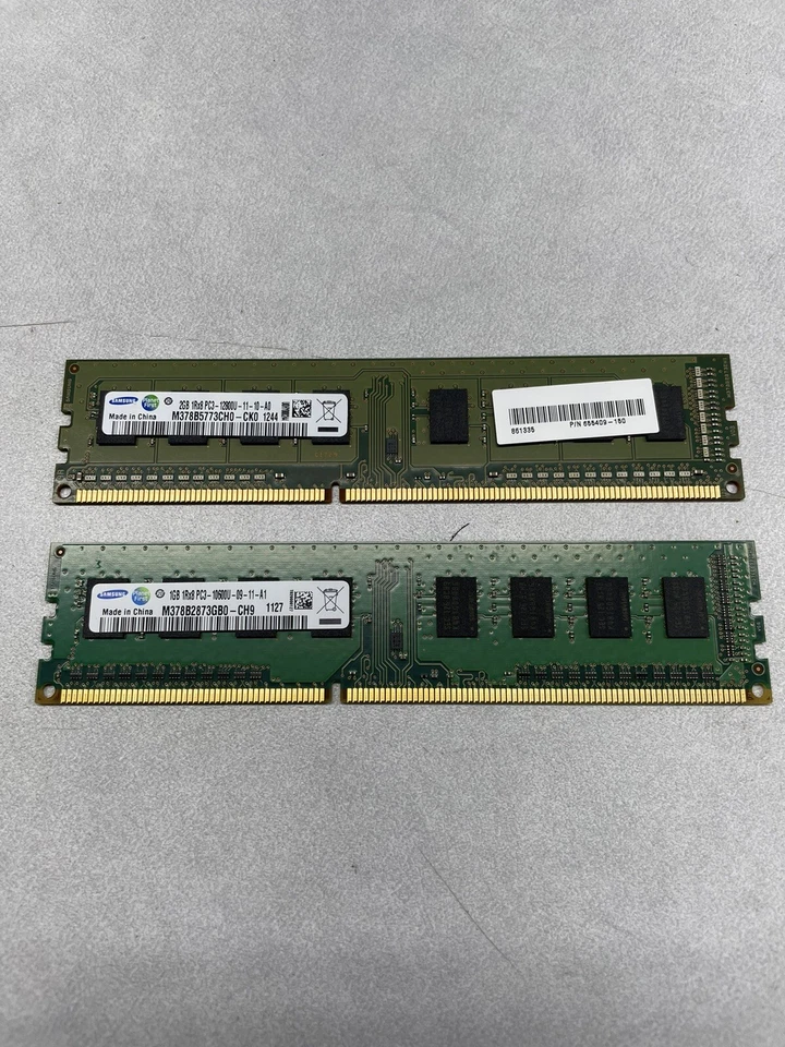 Samsung DDR3 2Gb + 1Gb 1600Mhz Kit - Image 1 of 1