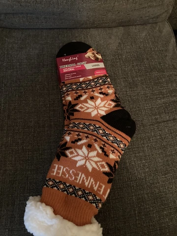 Tennessee Volunteers Vols Socks Ladies Large 9-11 Thermal Cosy Cover