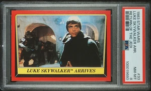LUKE SKYWALKER 1983 Star Wars Return of the Jedi #33 PSA 8 NEW SLAB + COUPONS - Picture 1 of 3
