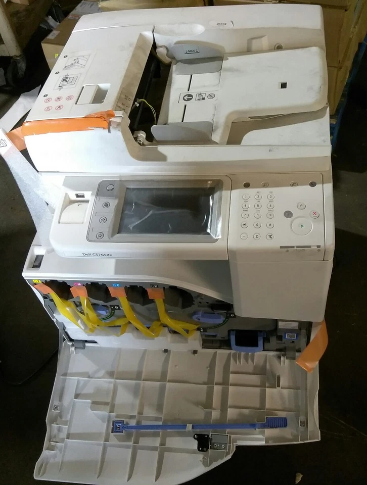 Dell C5765dn Multifunction Color Laser Printer no toners  " FOR PARTS ONLY" - Image 1 of 1