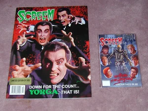 SCREEM magazine # 41, with bonus POSTCARDS - FREE SHIPPING USA - Picture 1 of 2
