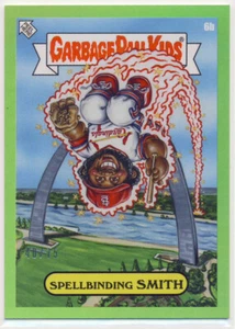 2023 Mülleimer Kinder GPK X MLB GROSS grün 6b Ozzie Smith 40/75 - Bild 1 von 2