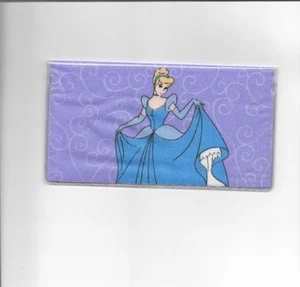 CINDERELLA CHECKBOOK COVER BRAND NEW FABRIC #1 - Picture 1 of 2