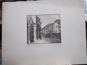 Franz Zack Voitsberg 1884 1945 Graz NEUTORGASSE - Bild 1 von 1