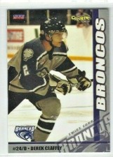 2007-08 Swift Current Broncos (WHL) Derek Claffey