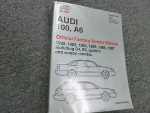1995-1997 Audi 100 A6 Quattro Sedan Wagon Electrical Wiring Diagrams Manual 1996 - Foto 1 di 1
