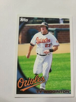 2010 Topps Baseball Card TY Wigginton 111 - Image 1 of 2