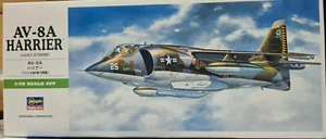 McDonnel Douglas AV-8A Harrier STOL Fighter - Hasegawa Kit 1:72 - B10 - Picture 1 of 6