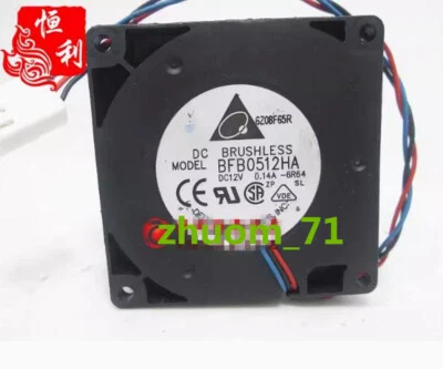 1PC Delta BFB0512HA 12V 0.14A 5CM 5010 Turboblower fan - Image 1 of 2