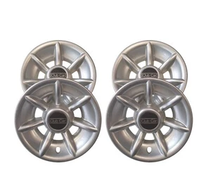 Used Set of 4 OEM Club Car Standard 8" Hub Cap Wheel Cover #103694501 - Picture 1 of 3