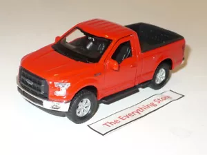 WELLY 2015 FORD F-150 REGULAR CAB PICK UP TRUCK 4.75 INCHES RED USA FREE SHIP - Picture 1 of 4