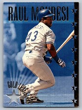 1995 Leaf 7 Raul Mondesi Los Angeles Dodgers     SN10000  Gold Stars