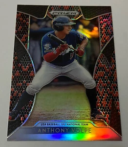 2019 Panini Prizm Draft Picks Snakeskin New York Yankees SSSP Anthony Volpe 💰 - Picture 1 of 2