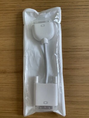 Apple 607-1158 DVI to VGA Video Monitor Adapter Mac Pro G4 G5 OEM Genuine - Image 1 of 2