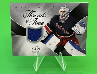 ❄️❄️2023-24 Artifacts Hockey Threads Of Time Jersey Patch #TT-CT Cam Talbot!❄️❄️ - Image 1 of 4