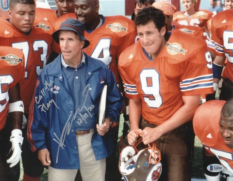 HENRY WINKLER SIGNED AUTOGRAPH THE WATERBOY 11X14 PHOTO BECKETT BAS 4 Cover