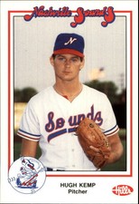 1988 Nashville Sounds Team Issue #15 Hugh Kemp