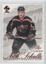 2001-02 Pacific Private Stock /414 Nick Schultz #126 Rookie RC