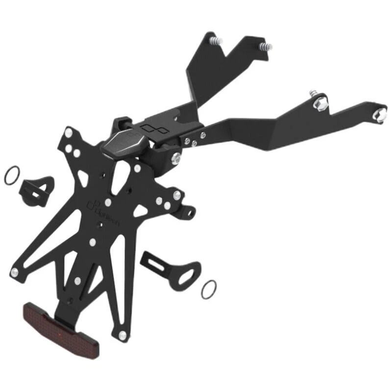 Kit Portatarga Lightech completo Catadiottro Luce Targa Honda CB650R CBR650R - Immagine 1 di 1