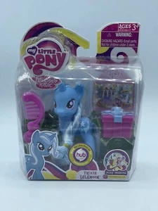 My Little Pony Trixie Lulamoon Blue Unicorn Pony Wedding 2011 Present Comb NIP - Picture 1 of 4