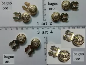 Cubre Botones Para Camisa Bellísimos Elegantes Gemelos 1 Pareja Artesanales - Bild 1 von 1