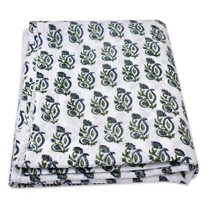 5 Yard Indian Hand Block Printed Fabric Cotton Running Dress Sewing Material C2 - Picture 1 of 5