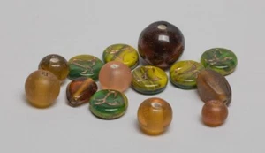 4 pendenti/collana/bracciale/accessorio cinese con perline/tessuto giadeita/giada/pietra preziosa - Foto 1 di 1
