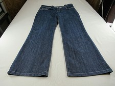 David Kahn Jeanswear Womend Blue Bootcut USA Made 10 [ 34W 28L ]