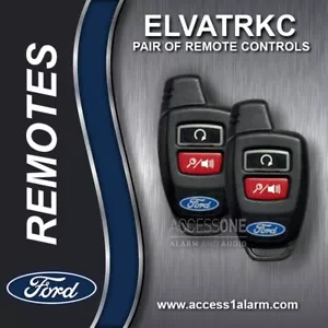 2-OEM Ford 2-Button Remote 4360321 FCC ID ELVATRKC IC 3671B-43603200 DS7Z15K601A - Picture 1 of 3